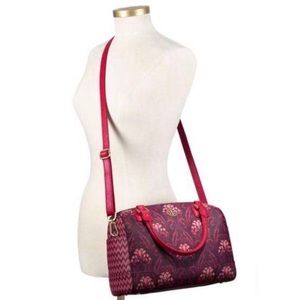 ✨Sale✨Tory Burch Robinson Printed Middy Satchel